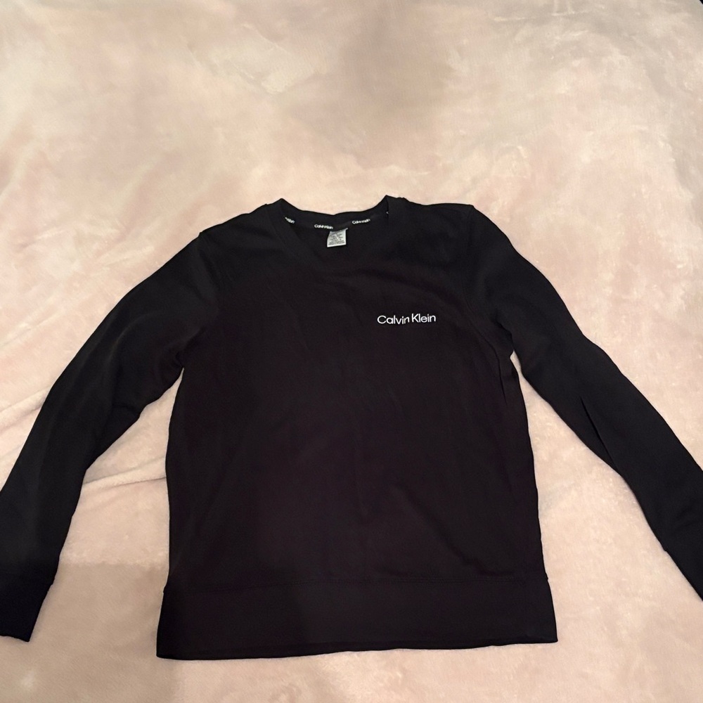 Calvin Klein Black Crew Neck Sweater
